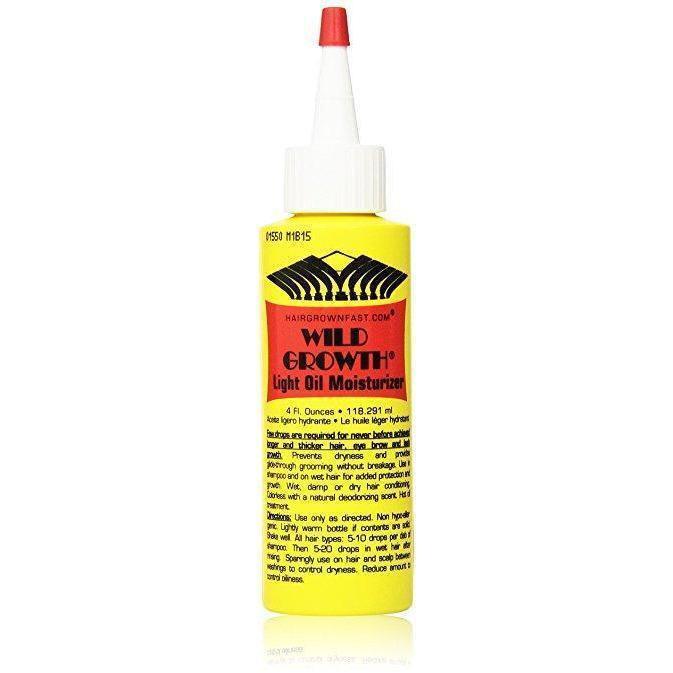 Wild Growth Light Oil Mois 4oz